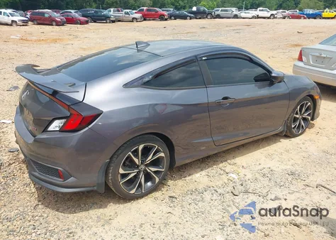 2017 Honda Civic Si z USA, uszkodzony, nr VIN 2HGFC3A58HH750400